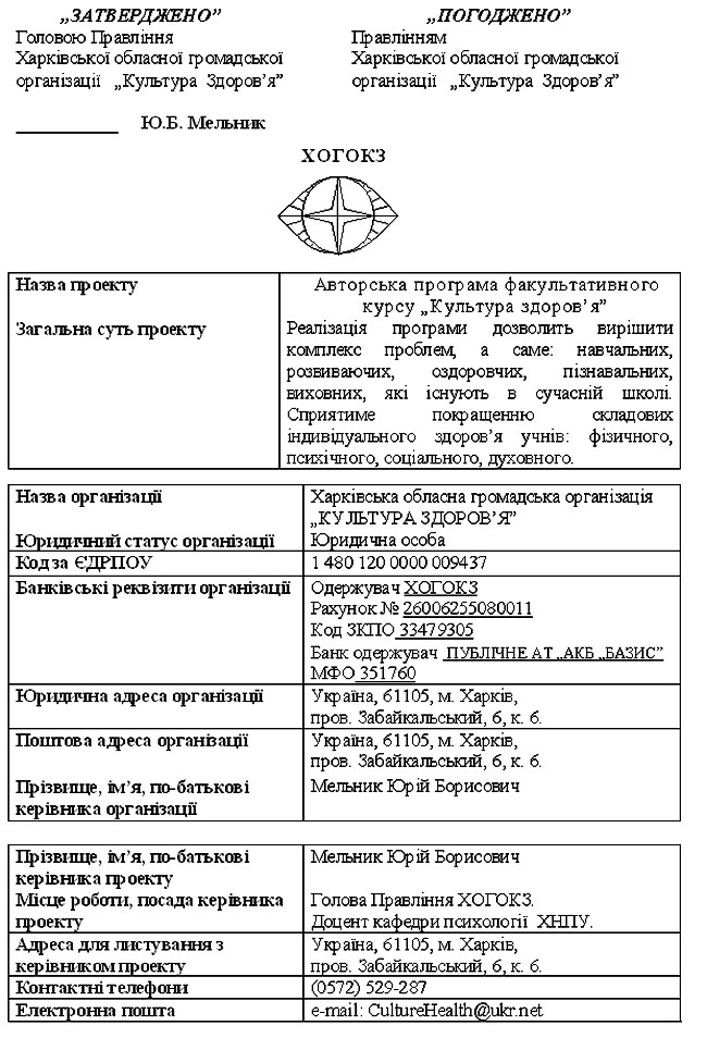 Культура здоров’я
