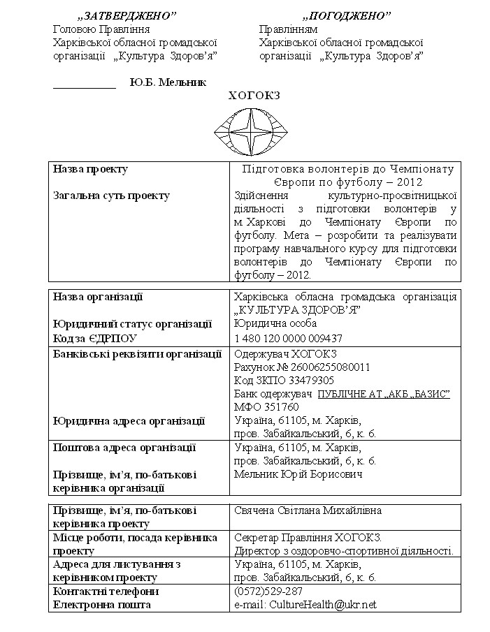 Підготовка волонтерів до Чемпіонату Європи по футболу